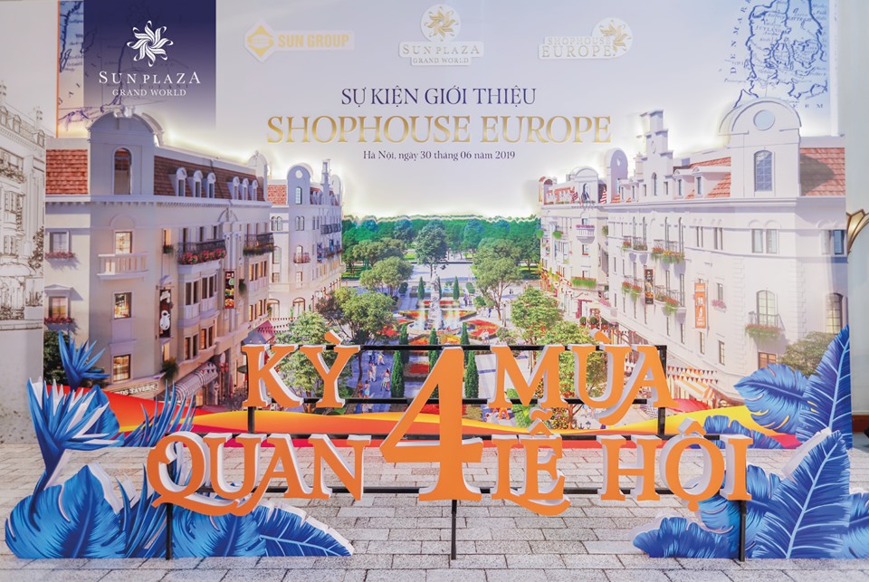 sự kiện shophouse sun plaza grand world
