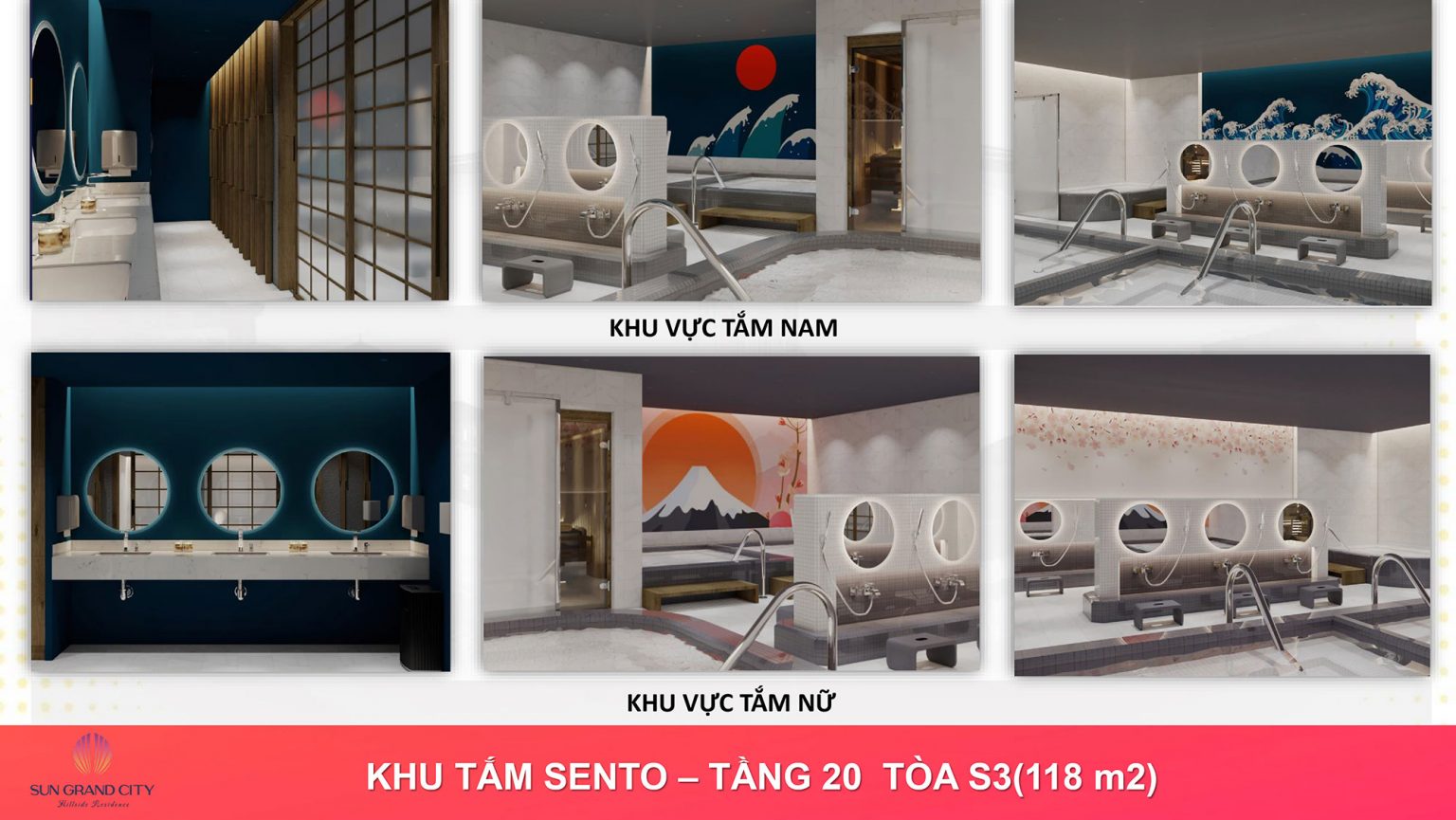 tắm sento the sky hillside