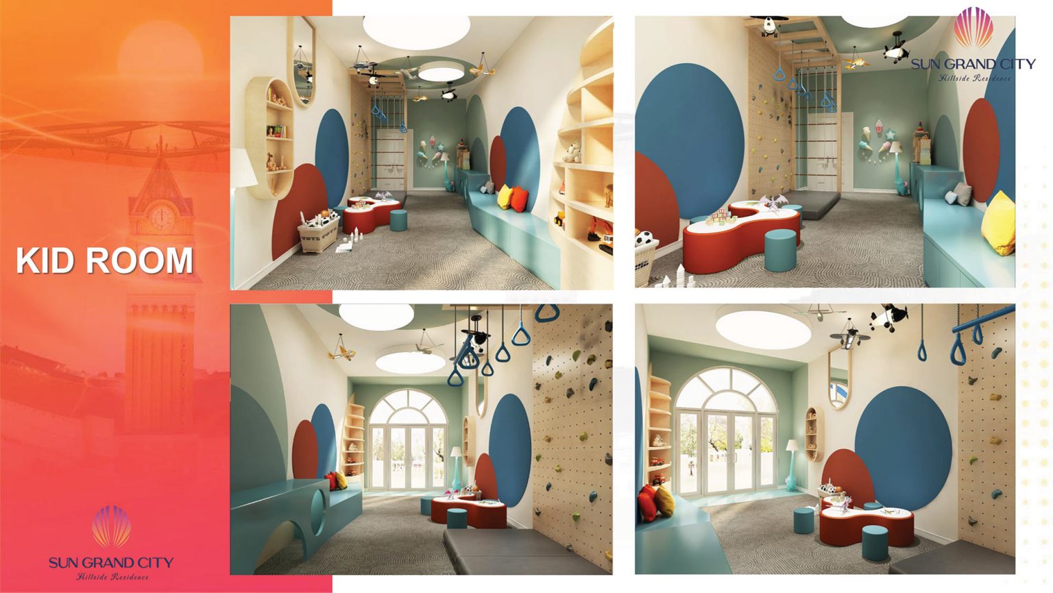 tiện &iacute;ch kid room hillside ph&uacute; quốc