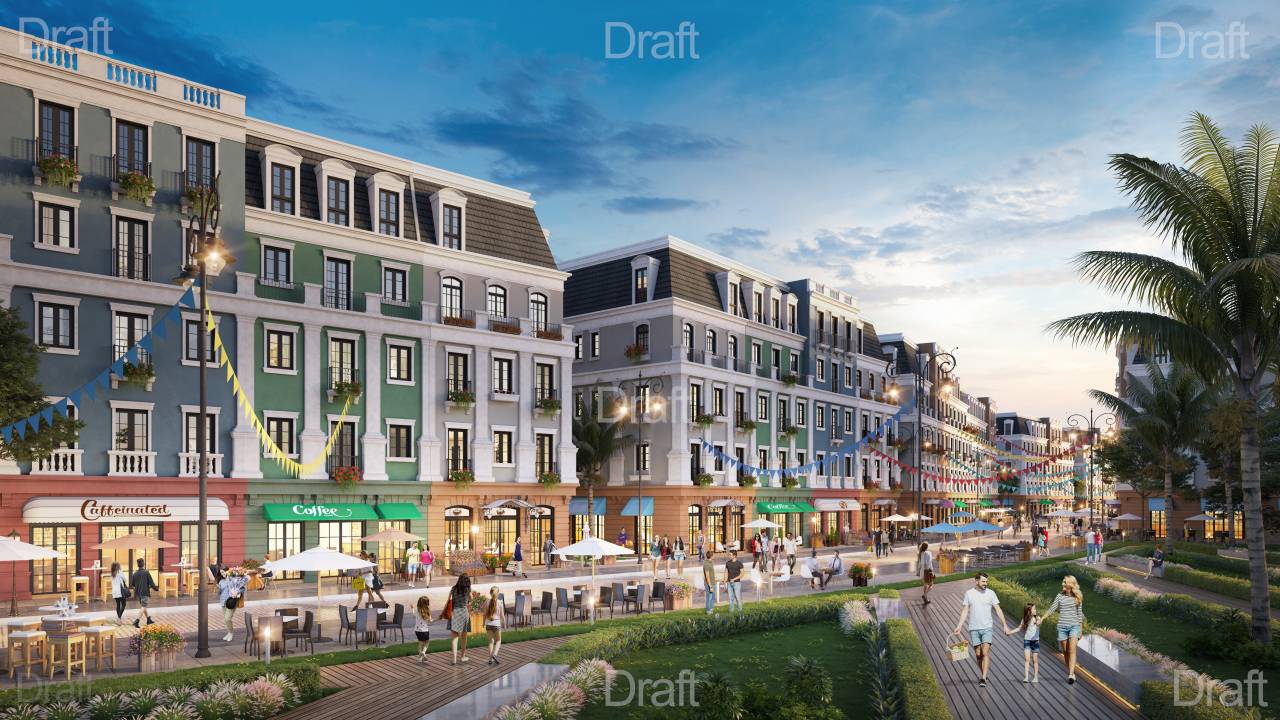 giai đoạn 2 shophouse B&atilde;i Kem