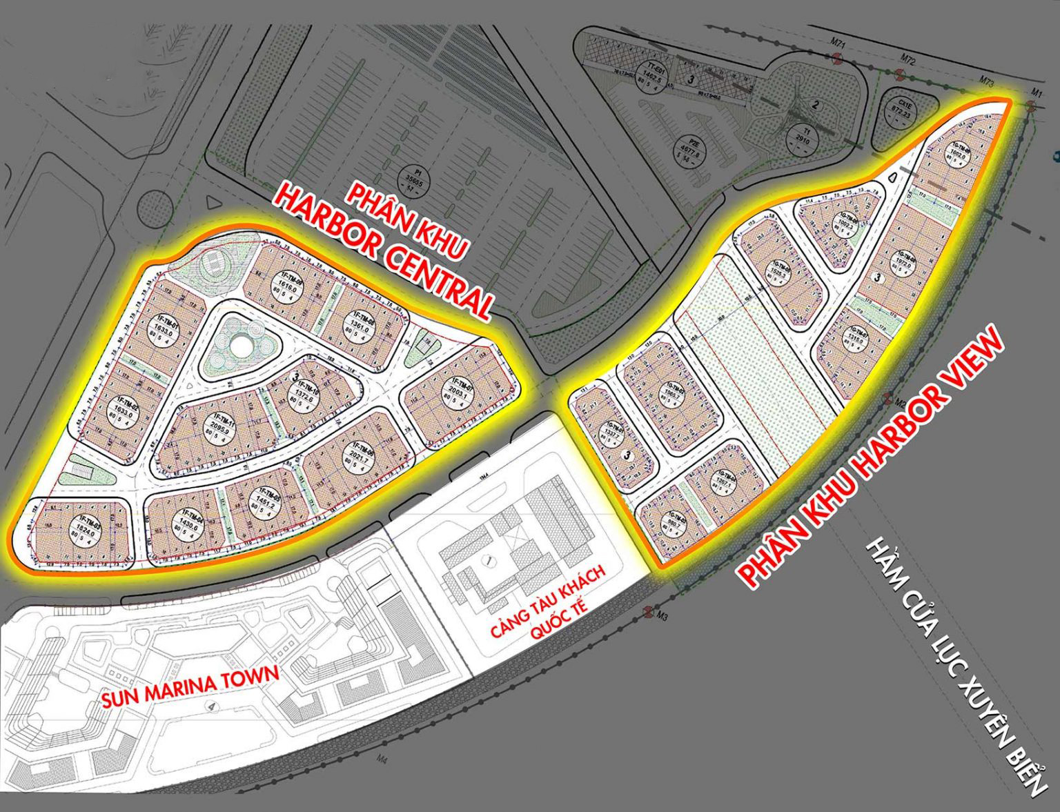 mặt bằng sun harbor plaza