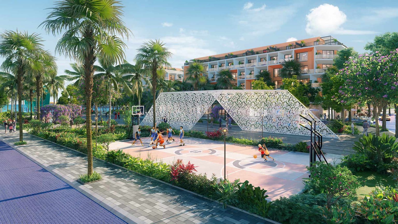c&ocirc;ng vi&ecirc;n hidden dragon sun harbor view