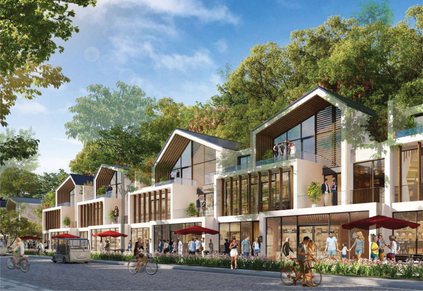 Retail Villa phân khu The Avenue - Sun Secret Valley Retail Villa phân khu The Avenue - Sun Secret Valley