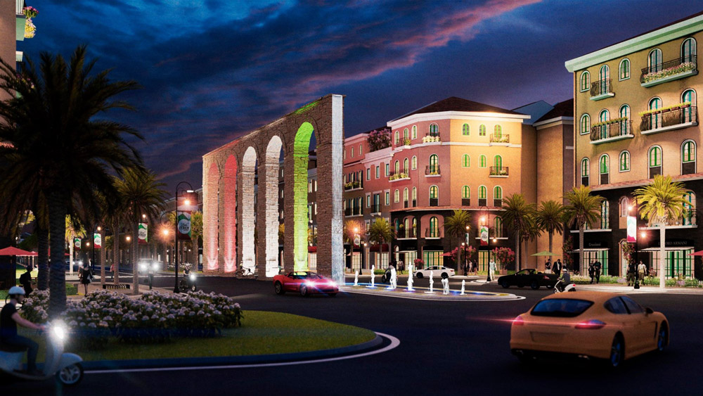 cổng ch&agrave;o sun grand city an thới