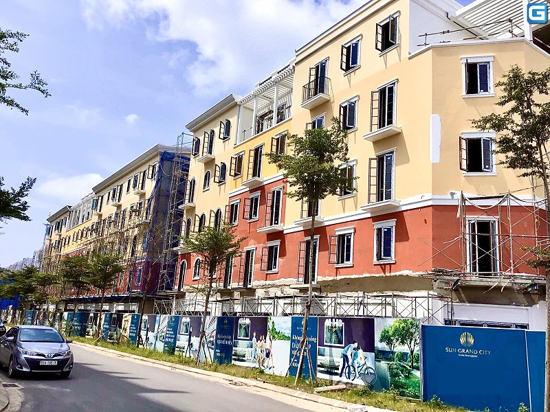 h&igrave;nh ảnh thực tế shophouse an thới